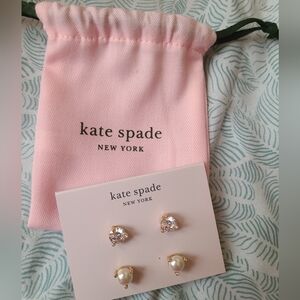 Kate Spade Rise & Shine Stud Earrings - Set of 2 NWT